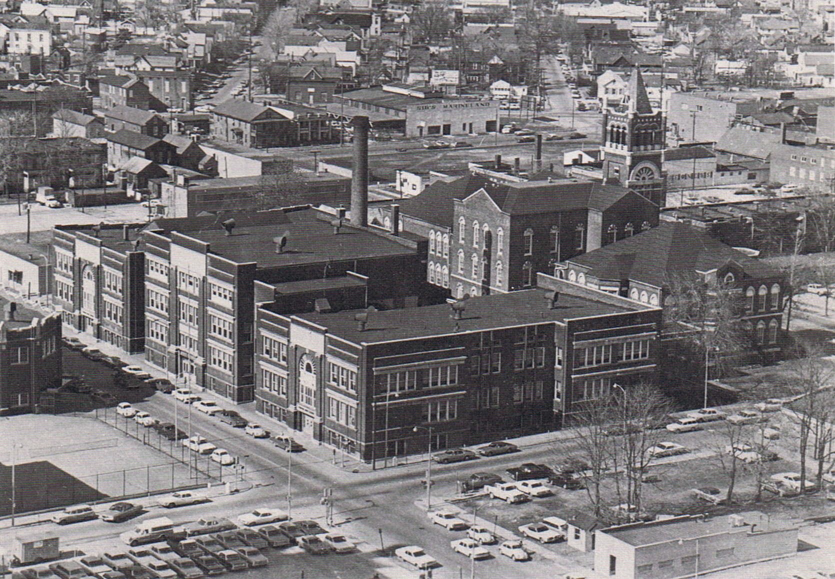 Old Central – Evansville’s first high school – Vanderburgh County 