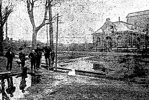 Gentlemen near the West  Side Pumping Station 1908