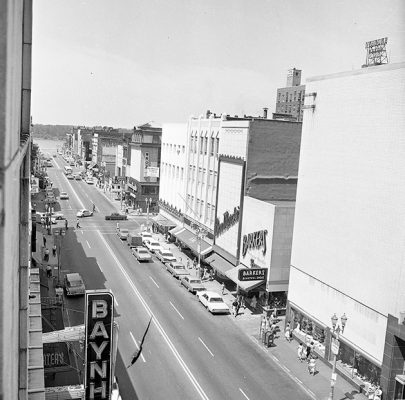 Main Strdeet, Evansville, Indiana c 1965