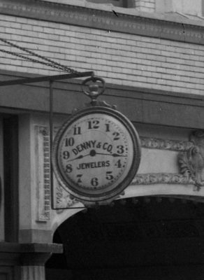 Detail from a glass plate negative